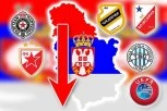 KAKO VAS NIJE SRAMOTA? Fudbalski LILIPUTANCI su BOLJI OD srpskih klubova u Evropi! STRMOGLAVI PAD na listi!