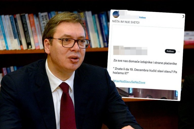 OPOZICIONARIMA NIŠTA NIJE SVETO! Udarili na krsnu slavu Aleksandra Vučića! EVO KAKVU SU BOLEŠTINU SMISLILI DA URADE 19. DECEMBRA!