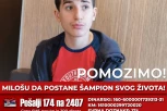 Pomozimo Milošu slanjem 174 na 2407! (FOTO)