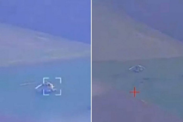 UKRAJINCI AMERIČKIM HIMARSOM OBORILI RUSKI "LETEĆI TENK": Neverovatan snimak sa fronta, uništen moćni ALIGATOR! (VIDEO)