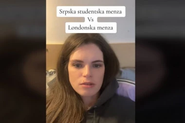 DEVOJKA KOJA STUDIRA U ENGLESKOJ ZAVIDI STUDENTIMA U SRBIJI: Hrana u menzama u Londonu mnogo gora od Beograda (VIDEO)