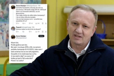 PUKLI SMO U NOVOM SADU, NIJE NAS BILO VIŠE OD 300: Funkcioner Demokratske stranke razvalio Đilasov savez