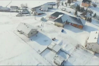 OVO MESTO NAZIVAJU SRPSKIM SIBIROM! Temperature padaju i na minus 40, a troši se i preko 20 metara drva tokom zime! (FOTO)