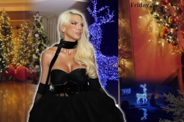 JELENA KARLEUŠA OTVORILA VRATA PORODIČNOG DOMA: Pogledajte kako je okitila dvorac na Dedinju, OVE detalji viđate samo na filmovima!