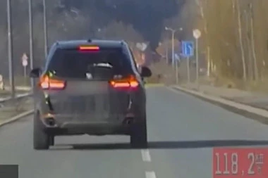 DIVLJAO BEOGRADSKIM ULICAMA POD DEJSTVOM KOKAINA: Policija isključila iz saobraćaja bahatog vozača BMW-a