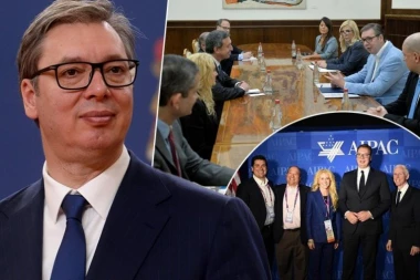 VUČIĆ SA MOĆNICIMA IZ AMERIKE! Predsednik Srbije primio delegaciju čelnih ljudi AIPAC!