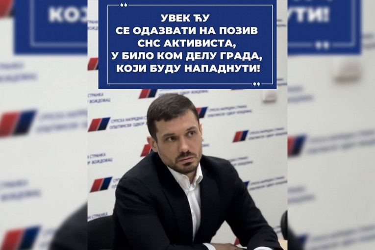 "UVEK ĆU SE ODAZVATI POZIVU AKTIVISTA SNS KAD SU NAPADNUTI"! Direktor PIO Fonda Relja Ognjenović otkrio šta se krije iza laži o "građanskom hapšenju"!