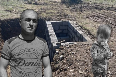 I GROBARI ŠOKIRANI ONIM ŠTO JE DALIBOR URADIO! U ovu raku će danas biti sahranjen brat Dankinog ubice! (FOTO, VIDEO)