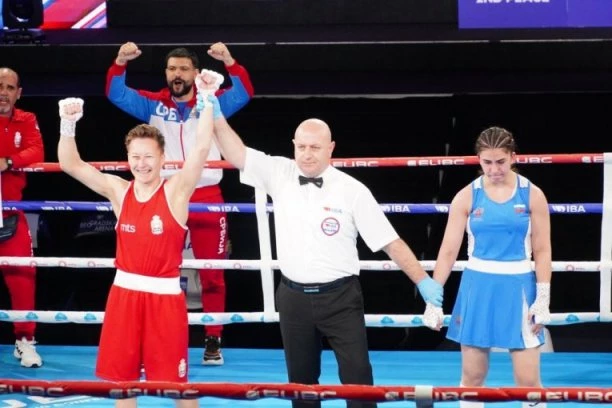 Mlada bokserka iz Srbije Sara Ćirković osvojila evropsko zlato i najavila spektakl u Parizu!