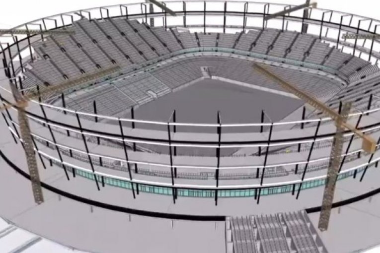 OVAKO ĆE BITI GRAĐEN NACIONALNI STADION: Ovo je projekat fudbalskog zdanja u Surčinu (VIDEO)