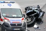 DRAMA U CENTRU BEOGRADA: Oboren motociklista, žena prevezena na ortopediju!