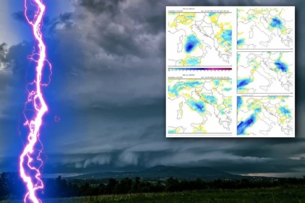 EVO KAKO ĆE SE NEVREME KRETATI U SRBIJI! Meteorolog otkriva: U OVIM delovima će pasti velika količina kiše, UPALJENI I METEOALARMI! (FOTO)