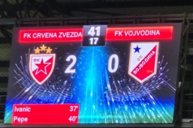 DELIJE U ČUDU: PEPE dao gol za Crvenu ZVEZDU!