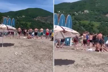 RODITELJI SE TUKLI I NA PLAŽI U BUDVI! Nakon torture koju su srpska deca doživela od Albanaca u Crnoj Gori, usledile provokacije I TOKOM ODMORA! (VIDEO)