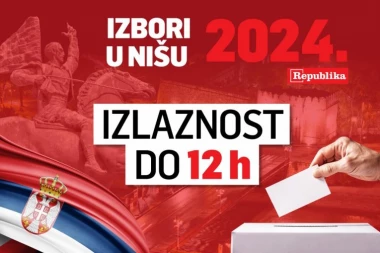 GIK SAOPŠTIO: Ovo je izlaznost na izborima u Nišu do 12 časova!