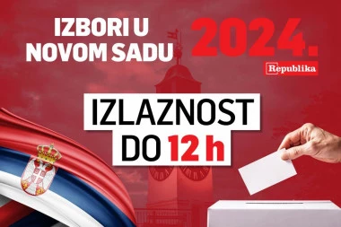 NOVI SAD PREDNJAČI PO BROJU GLASAČA! Evo koliko je građana obavilo svoju dužnost do 12 časova