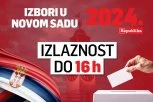 U Novom Sadu do 16.00 sati izašlo 34.35 odsto upisanih birača