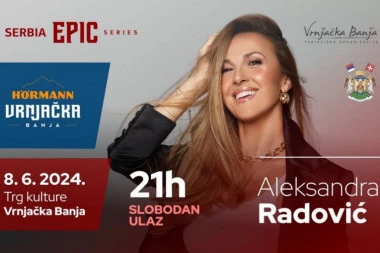 Koncert Aleksandre Radović uz atraktivne biciklističke i trejl trke u Vrnjačkoj Banji!