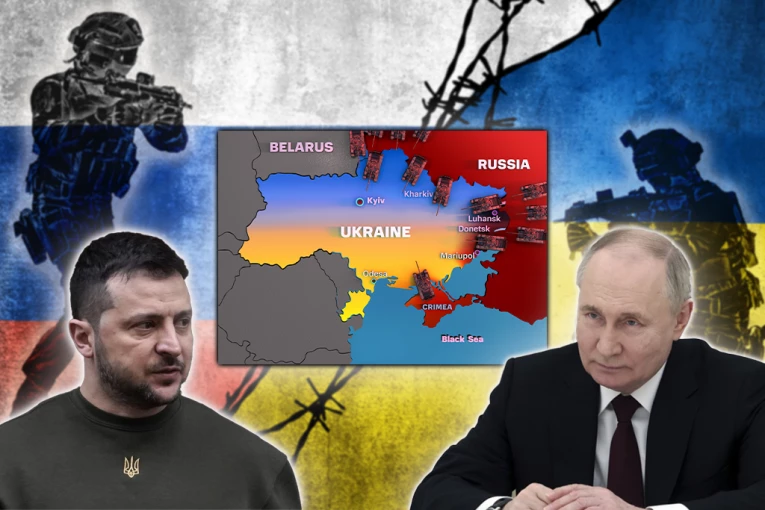 OVAKO BI IZGLEDALA UKRAJINA DA SE DANAS ZAVRŠI RAT SA RUSIJOM: Trenutna MAPA krvavog rata u Ukrajini iznenadila je sve (FOTO/VIDEO)