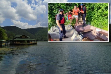 Dačić: Spaseno sedam lica iz čamca na jezeru Međuvršje kod Čačka