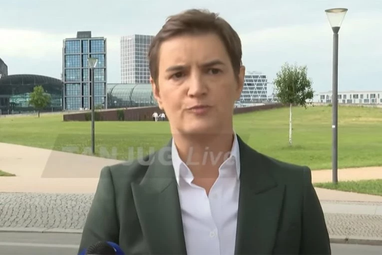 ANA BRNABIĆ SE OBRATILA IZ BERLINA: "Veliko je interesovanje nemačke privrede za Srbiju"! (VIDEO)