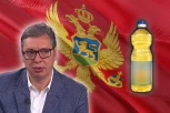 ĐE VAM JE OBRAZ CRNOGORCI  Napali Vučića za ulje, a oni ga švercovali u Albaniju
