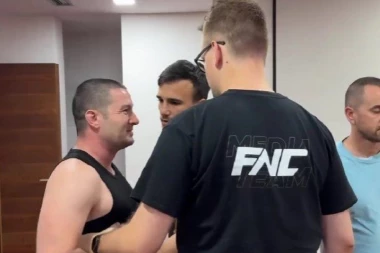 NEMILE SCENE UOČI FNC 17! Sukobili se Janičić i Bojkovićev tim! Kako li će tek biti u OKTAGONU? (VIDEO)
