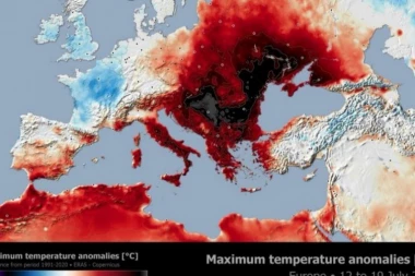 TROPSKI TALAS U SRBIJI DO 19. JULA, A ONDA SLEDI HAOS! Objavljena zastrašujuća mapa koja ukazuje na katastrofu!