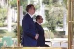 "SA PRIJATELJEM O NAJVAŽNIJIM PITANJIMA ODNOSA SRBIJE I EGIPTA!" Oglasio se predsednik Vučić nakon sastanka sa Al Sisijem! (FOTO)