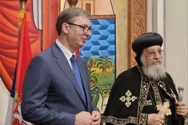 Predsednik Vučić se sastao sa poglavarom Koptske pravoslavne crkve
