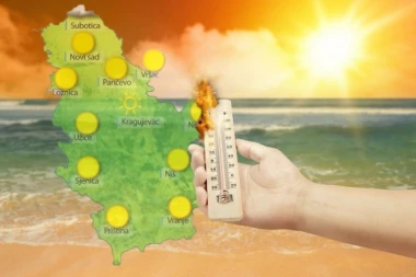 POPALJENI METEOALARMI U SRBIJI! Cela zemlja danas GORI, vreme je opasno!