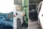 JEZIVA SAOBRAĆAJKA KOD LIPOVAČKE ŠUME: Sudarili se automobil i kamion!