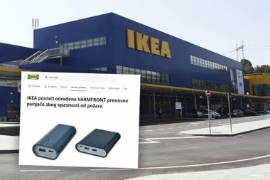 DOKLE VIŠE? ŠVEDSKA KOMPANIJA POVUKLA PROIZVOD KOJI MOŽE DA IZAZOVE POŽAR: "IKEA" punjač opasan kao bure baruta!