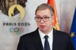 VUČIĆ STIGAO U PARIZ: Prisustvovaće ceremoniji otvaranja Olimpijskih igara