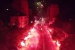 GOREO JE BEOGRAD: Zajedničkim snagama u nove pobede - Delije priredile spektakl u prestonici! (VIDEO)