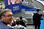 "ČEKAJUĆI NAŠE": Predsednik podelio fotografiju sa svečanog otvaranja Olimpijskih igara u Parizu (VIDEO)