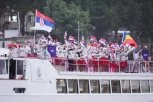 SRPSKI SPORTISTI PODIGLI TROBOJKE U PARIZU! Maja i Dušan predstavili našu zemlju na otvaranju OI! (VIDEO)