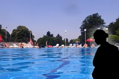 "GOSPOĐO, TU SU DECA!" Ne biste verovali šta ova žena radi pored dečjeg bazena u Beogradu - FUJ! (VIDEO)