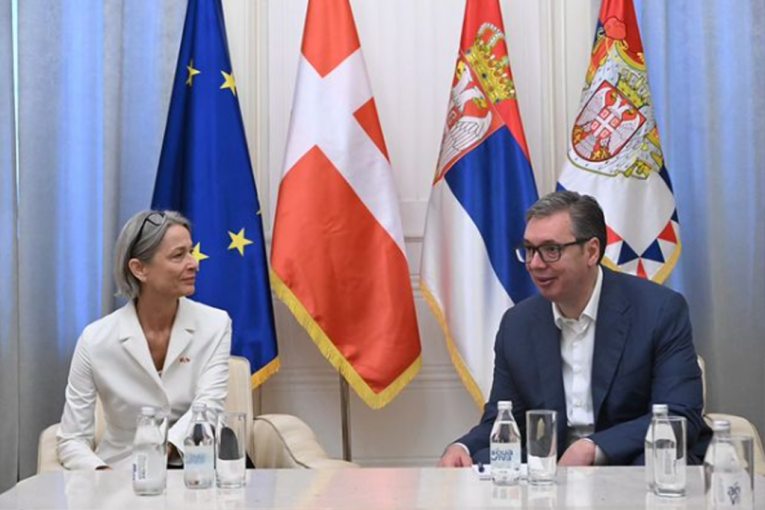 VUČIĆ PRIMIO AMBASADORKU DANSKE U OPROŠTAJNU POSETU: "Jedan od najznačajnijih skandinavskih partnera naše zemlje, jačaćemo saradnju!" (FOTO)