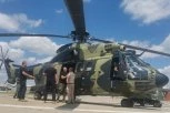VUČIĆEVO OBEĆANJE ISPUNJENO: MUP Srbije poslao helikopter za gašenje požara Severnoj Makedoniji (FOTO)