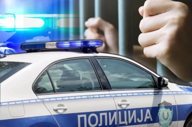 NAMERNO MERCEDESOM UDARIO U POLICIJSKO VOZILO, PA POBEGAO U ŠUMU! Policajci samo što nisu pali u nesvest kad su mu otvorili automobil! UBRZO UHAPŠEN!