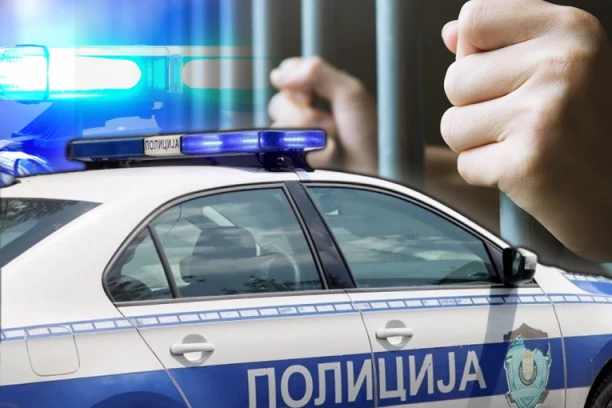 NAMERNO "MERCEDESOM" UDARIO U POLICIJSKO VOZILO PA POBEGAO U ŠUMU! Policajci samo što nisu pali u nesvest kad su mu otvorili automobil! UBRZO UHAPŠEN!