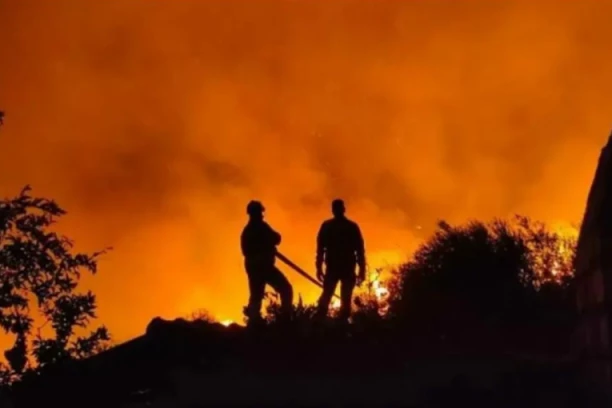 VATRA GUTA SVE PRED SOBOM U CRNOJ GORI: Situacija je alarmantna! (FOTO)