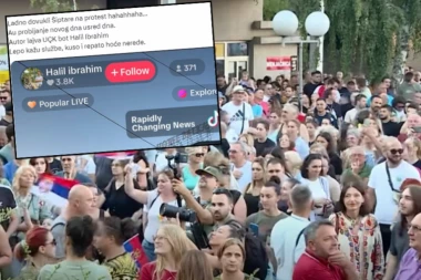 DOVELI ŠIPTARE DA SE ''BORE'' ZA SRPSKU ZEMLJU! Bruka i sramota na protestima lažnih ekologa! (FOTO)