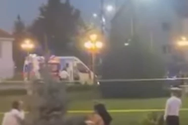 UBISTVO U UROŠEVCU: Policajac pucao u SVOG TEČU na parkingu restorana za svadbe! (VIDEO)