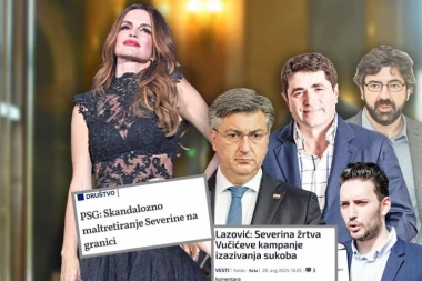 HRVATI PREKO SEVERINE UDARILI NA VUČIĆA! Rutinska kontrola na granici iskorišćena za novi napad na Srbiju i njenog predsednika!