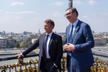 MAKRON UPUTIO DIRLJIVE REČI PREDSEDNIKU VUČIĆU: "Imate prijateljstvo i poštovanje Francuske, kao i moje lično" (FOTO)