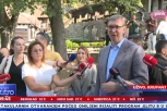 VUČIĆ OBIŠAO KOMPLEKS CRKVE USPENJA PRESVETE BOGORODICE U KRUPNJU! Razgovor sa meštanima i preduzetnicima tog kraja - dobili obećanja koja život znače (FOTO)