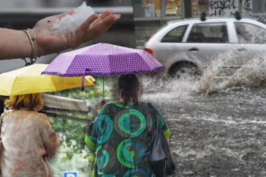 CIKLON BORIS DANAS STIŽE U SRBIJU! Sručiće se ogromna količina kiše, a stiže i PRVI SNEG!