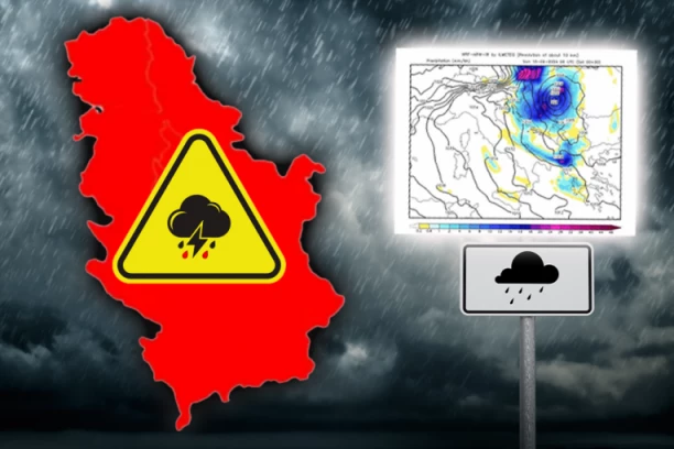 CIKLON BORIS TUTNJI KA SRBIJI! Najavljena opšta katastrofa, meteorolog upozorio na KATAKLIZMU! (FOTO)